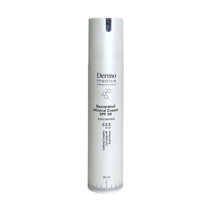 DERMOMEDICA Resveratrol Mineral Cream SPF 30 Przeciwstarzeniowy krem z resweratrolem i filtrem 60ml