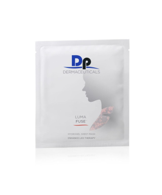 DP Dermaceuticals LumaFuse Mask Neck & Deck Hydrożelowa maska kojąca na szyję i dekolt 1 szt.