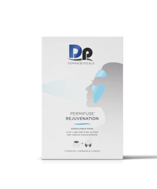 DP Dermaceuticals PERMIFUSE Rejuvenation Mask Innowacyjna, rozpuszczalna maska o działaniu przeciwstarzeniowym 7 szt.