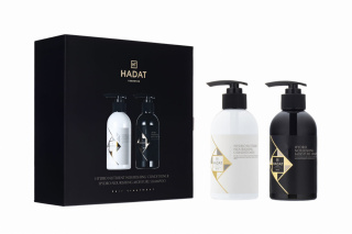 HADAT Nutrient Nourishing Conditioner + Nourishing Moisture Shampoo Odżywcza odżywka + Szampon 2 x 250 ml