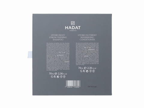 HADAT Root Strengthening Shampoo + Nutrient Nourishing Conditioner Szampon wzmacniający + Odżywka 2 x 70 ml