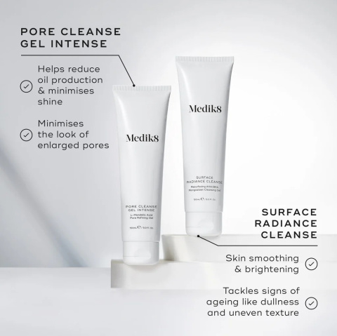 MEDIK8 Surface Radiance Cleance Żel oczyszczający z mangostanem i kwasami AHA/BHA 40 ml