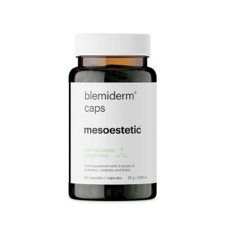 Mesoestetic Blemiderm Caps Suplement diety dla osób ze skórą trądzikową 60 caps