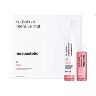 Mesoestetic Bodyshock Intensive Mist Dwufazowy koncentrat redukujący tkankę tłuszczową 2 x 35 ml