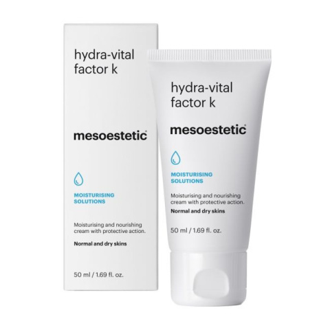 Mesoestetic Hydra-Vital Factor K Krem o silnym działaniu odżywczo-nawilżającym na twarz i szyję 50 ml