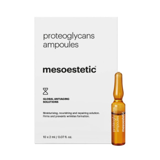 Mesoestetic Proteoglycans Ampoules Ujędrnienie i ochrona przed pojawieniem się pierwszych zmarszczek 10 x 2 ml