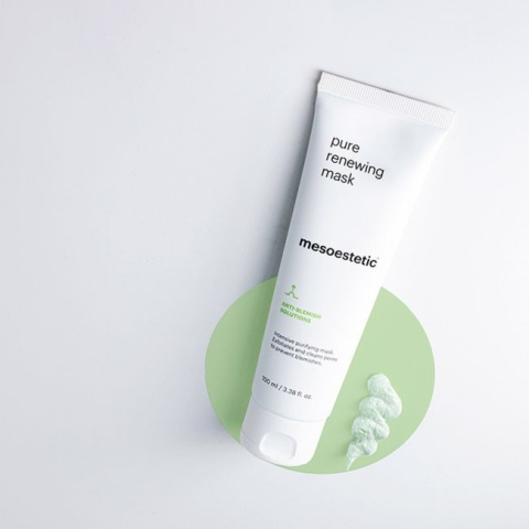 Mesoestetic Pure Renewing Mask Maska oczyszczająca i złuszczająca 100 ml