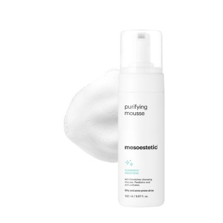 Mesoestetic Puryfying Mousse Równoważąca i przeciwdziałająca zanieczyszczeniom pianka do mycia twarzy 150 ml