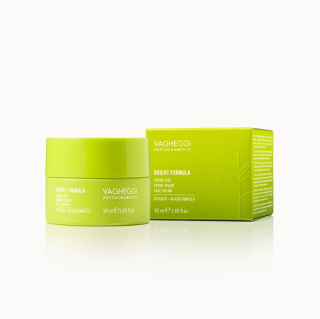 VAGHEGGI Bright Formula Face Cream Glycolic + M Acid Complex Krem do twarzy z kwasem glikolowym 50 ml