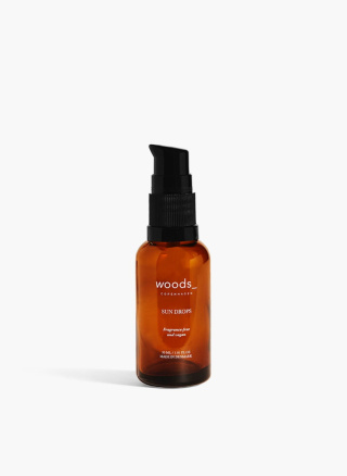 WOODS_COPENHAGEN Sun drops Krople samoopalające z witaminą C, bezzapachowe, wegańskie 30 ml