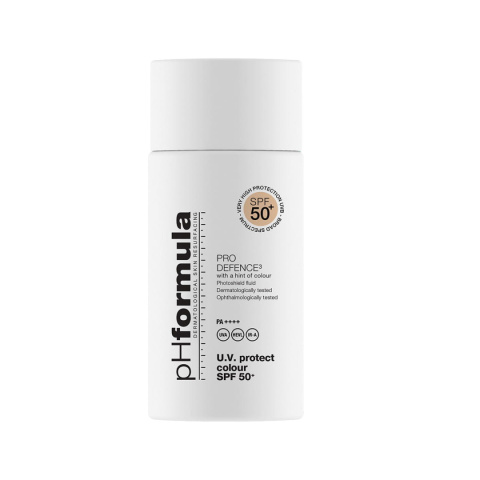 pHformula PRO DEFENCE3 U.V Protect Colour SPF 50+ Lekki krem koloryzujący 50 ml