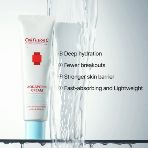 CELL FUSION C AQUAPORIN CREAM Krem silnie nawilżający 60ml CELL FUSION C AQUAPORIN CREAM Krem silnie nawilżający 60ml