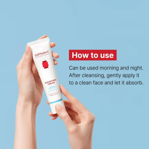 CELL FUSION C AQUAPORIN CREAM Krem silnie nawilżający 60ml CELL FUSION C AQUAPORIN CREAM Krem silnie nawilżający 60ml