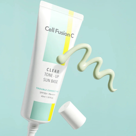 CELL FUSION C CLEAR SUN BASE SPF 50+/PA++++ Kryjąca baza dla skóry wrażliwej, trądzikowej z wysoką ochroną przeciwsłoneczną 40ml CELL FUSION C CLEAR SUN BASE SPF 50+/PA++++ Kryjąca baza dla skóry wrażliwej, trądzikowej z wysoką ochroną przeciwsłoneczną 40ml