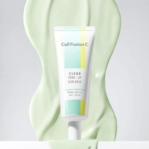 CELL FUSION C CLEAR SUN BASE SPF 50+/PA++++ Kryjąca baza dla skóry wrażliwej, trądzikowej z wysoką ochroną przeciwsłoneczną 40ml CELL FUSION C CLEAR SUN BASE SPF 50+/PA++++ Kryjąca baza dla skóry wrażliwej, trądzikowej z wysoką ochroną przeciwsłoneczną 40ml