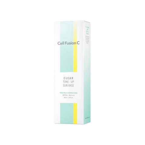 CELL FUSION C CLEAR SUN BASE SPF 50+/PA++++ Kryjąca baza dla skóry wrażliwej, trądzikowej z wysoką ochroną przeciwsłoneczną 40ml CELL FUSION C CLEAR SUN BASE SPF 50+/PA++++ Kryjąca baza dla skóry wrażliwej, trądzikowej z wysoką ochroną przeciwsłoneczną 40ml