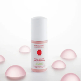 CELL FUSION C FINAL RESCUE SYRUP AMPULE Różowy syrop łagodzący podrażnienia 30ml