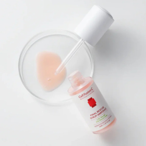 CELL FUSION C FINAL RESCUE SYRUP AMPULE Różowy syrop łagodzący podrażnienia 30ml CELL FUSION C FINAL RESCUE SYRUP AMPULE Różowy syrop łagodzący podrażnienia 30ml