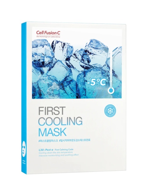 CELL FUSION C FIRST COOLING MASK Chłodząca maska hydrożelowa dla podrażnionej skóry 5 x 25g