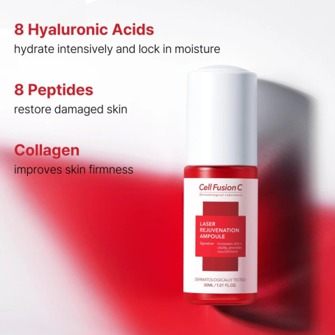 CELL FUSION C LASER REJUVENATION AMPULE SERUM Serum regenerujące oraz po zabiegach estetycznych 30ml CELL FUSION C LASER REJUVENATION AMPULE SERUM Serum regenerujące oraz po zabiegach estetycznych 30ml