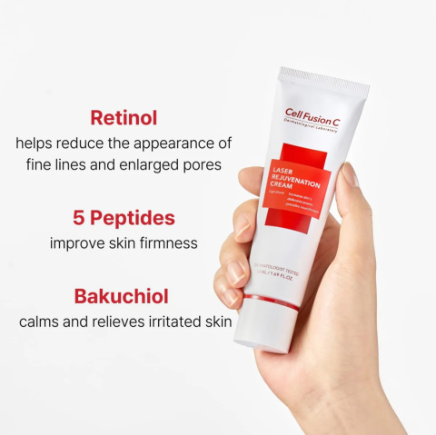 CELL FUSION C LASER REJUVENATION CREAM Krem regenerujący oraz po zabiegach estetycznych 50ml CELL FUSION C LASER REJUVENATION CREAM Krem regenerujący oraz po zabiegach estetycznych 50ml