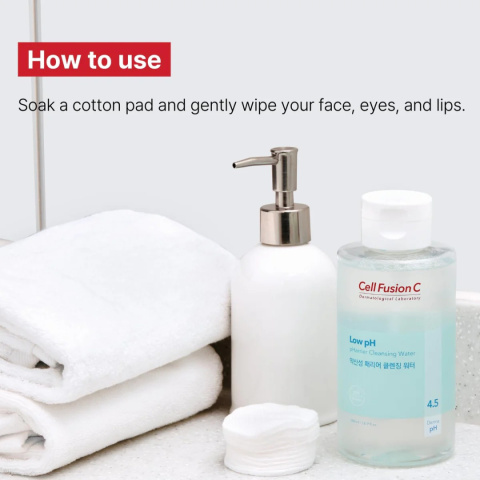 CELL FUSION C LOW pH pHarrier CLEANSING WATER Płyn micelarny do oczyszczania skóry twarzy 500ml CELL FUSION C LOW pH pHarrier CLEANSING WATER Płyn micelarny do oczyszczania skóry twarzy 500ml