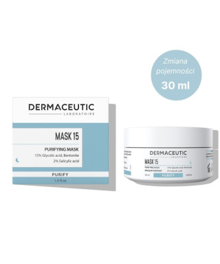 DERMACEUTIC Mask 15 Maska oczyszczająca 30 ml