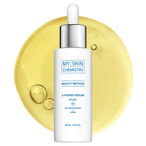 MY SKIN CHEMISTRY A Power Serum Kompleks przeciwstarzeniowy z retinoidami 30 ml MY SKIN CHEMISTRY A Power Serum Kompleks przeciwstarzeniowy z retinoidami 30 ml