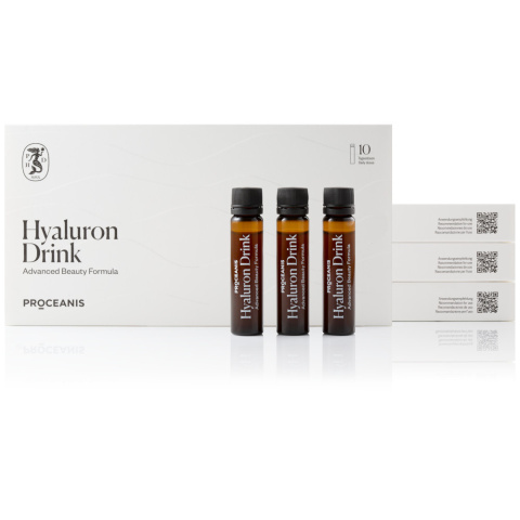 PROCEANIS Hyaluron Drink 10 x 10 ml – Wegański beauty drink dla promiennej skóry PROCEANIS Hyaluron Drink 10 x 10 ml – Wegański beauty drink dla promiennej skóry