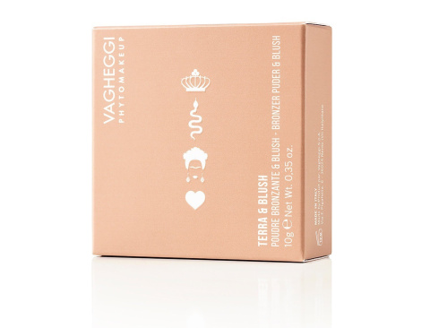 VAGHEGGI Bronzer & Blush N.20 Bronzer i róż w kompakcie VAGHEGGI Bronzer & Blush N.20 Bronzer i róż w kompakcie