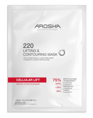 AROSHA .220 Lifting & Contouring Mask Maski liftingujące 3 szt.
