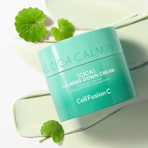 CELL FUSION C Cica Calming Down Cream Krem łagodzący do skóry wrażłiwej 50 ml CELL FUSION C Cica Calming Down Cream Krem łagodzący do skóry wrażłiwej 50 ml