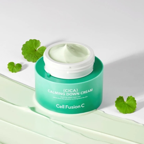CELL FUSION C Cica Calming Down Cream Krem łagodzący do skóry wrażłiwej 50 ml CELL FUSION C Cica Calming Down Cream Krem łagodzący do skóry wrażłiwej 50 ml
