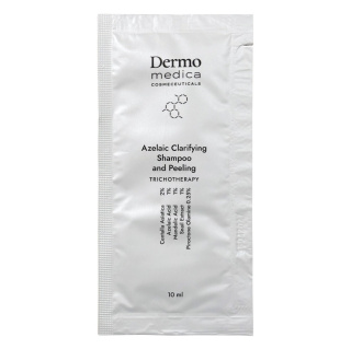 DERMOMEDICA Azelaic Clarifying Shampoo and Peeling Szampon oczyszczający z kwasami 10 x 10 ml
