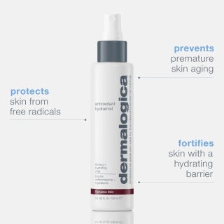 Dermalogica Antioxidant Hydra Mist Odświeżająca mgiełka do twarzy wzmacniająca barierę antyoksydacyjną 150 ml