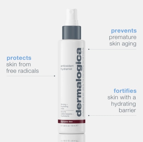 Dermalogica Antioxidant Hydra Mist Odświeżająca mgiełka do twarzy wzmacniająca barierę antyoksydacyjną 150 ml