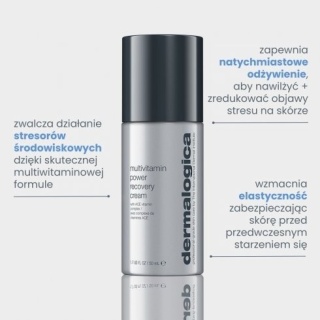 Dermalogica MultiVitamin Power Recovery Cream Multiwitaminowy krem nawilżający dla zestresowanej skóry 50 ml