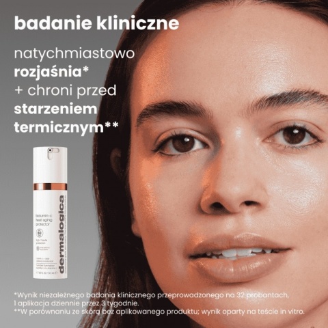 Dermalogica BioLumin-C Heat Aging Protector SPF 50 Codzienny krem nawilżający z SPF 50 15 ml