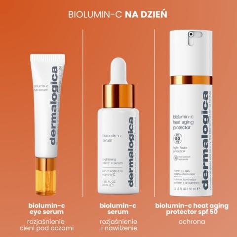 Dermalogica BioLumin-C Heat Aging Protector SPF 50 Codzienny krem nawilżający z SPF 50 15 ml