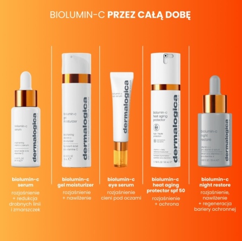 Dermalogica BioLumin-C Heat Aging Protector SPF 50 Codzienny krem nawilżający z SPF 50 15 ml