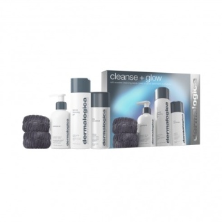 Dermalogica Cleanse + Glow Zestaw Oczyszczająco rozświetlający