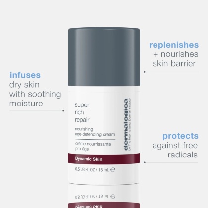 Dermalogica Super Rich Repair Krem regenerujący z bogatą formułą dla cery bardzo suchej lub zniszczonej 15 ml
